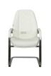 Конференц-кресло Riva Design Chair Orso-SF F385 белая кожа - 1