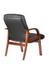 Офисный стул Riva Design Chair RCH М 165 D/B+Чёрная кожа - 3