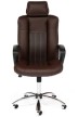 Кресло для руководителя TetChair OXFORD хром brown - 1