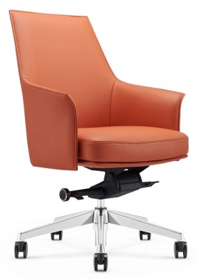 Кресло для персонала Riva B1918 оранжевая кожа